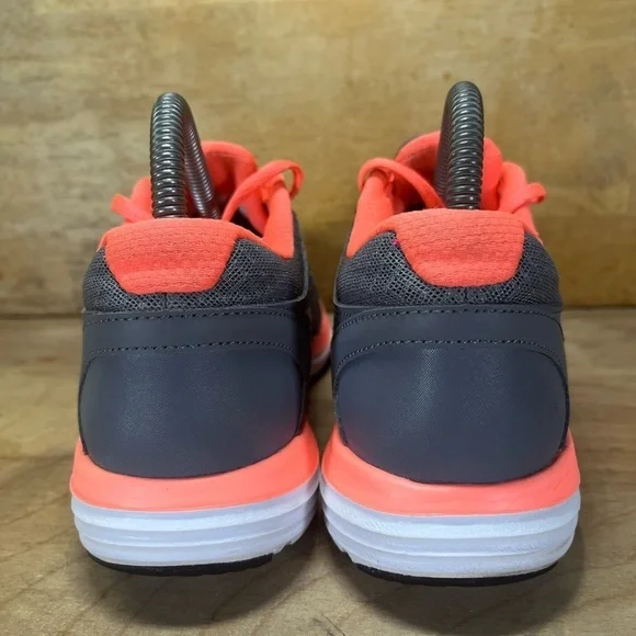 Nike Dual Fusion Womens Size 7 Running Shoes Sneakers Gray Coral 657498-001 - Picture 4 of 10